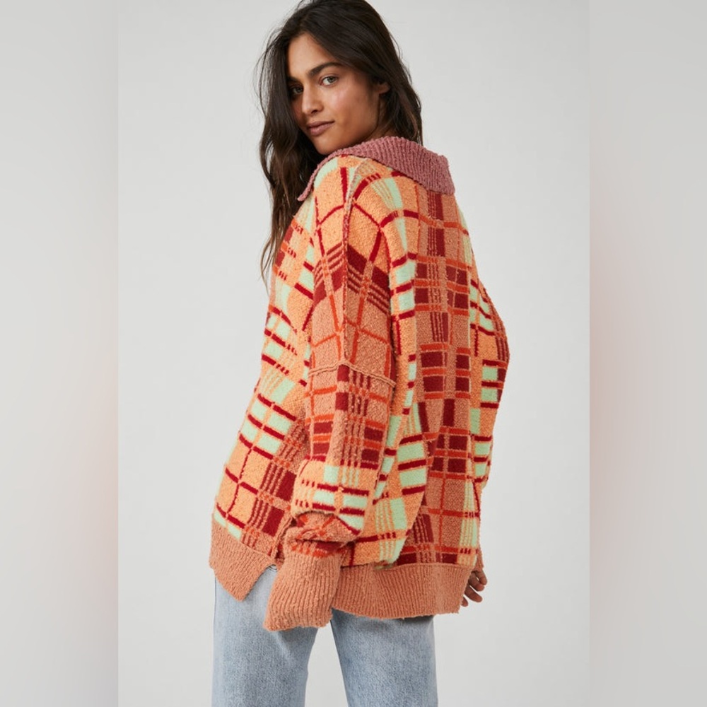 Free People Ruben Sweater Autumn Sunset Combo